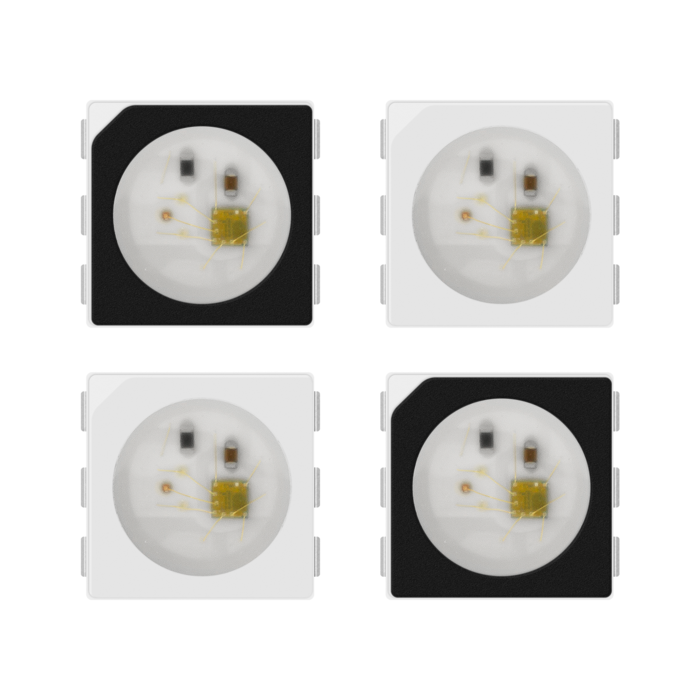 WS2813/CS2803 RGB 5050SMD Digital Intelligent Addressable LED Chip, DIY LED Chip, 100PCS By Sale
